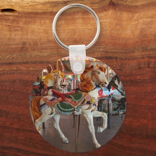 Karussellpferd,2 Schlüsselanhänger (Vorderseite)