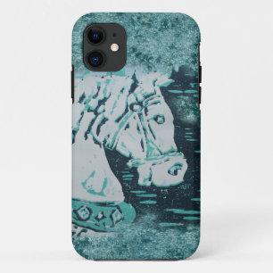 Karussellpferd Aquamarin Case-Mate iPhone Hülle