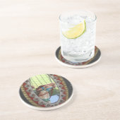 Karussellpferd im Untersetzer Mirror (Seite)