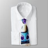 Karussellpferd in Lavender und Blau Krawatte (Gebunden)