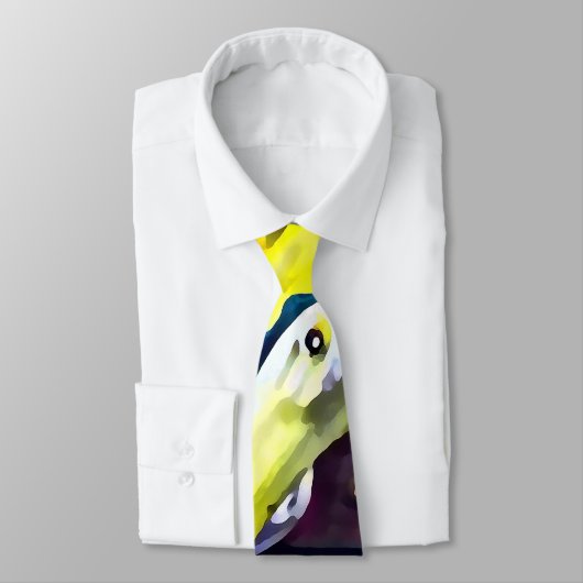 Karussellpferd mit gelber Mähne Krawatte (Gebunden)