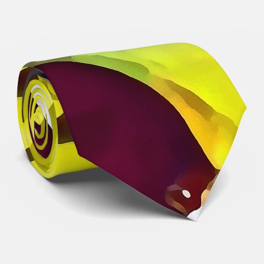 Karussellpferd mit gelber Mähne Krawatte (Gerollt)