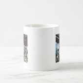 Karussellpferd mit Mähne Kaffeetasse (Mittel)