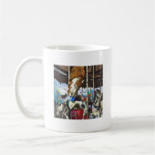 Karussellpferd mit Mähne Kaffeetasse (Links)