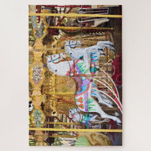 Karussellpferd Puzzle (Vertikal)