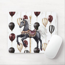 Karussellpferd Zirkusballons Mousepad