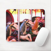 Karussellpferde-Erinnerungen Mousepad (Mit Mouse)