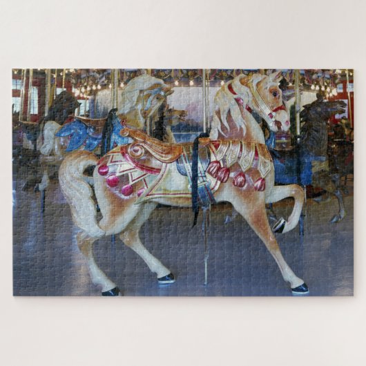 Karussellpferde Puzzle (Horizontal)