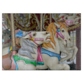 Karussellpferde Schneidebrett (Vorderseite)