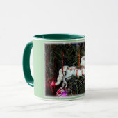 Karussellpferdeverzierung Tasse (Vorderseite Links)