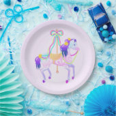 Karussellplatte Pappteller (Party)