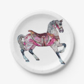 Karussellplatte Pappteller (Vorderseite)