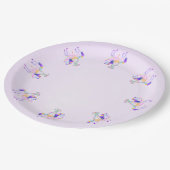 Karussellplatte Pappteller (Schrägansicht)