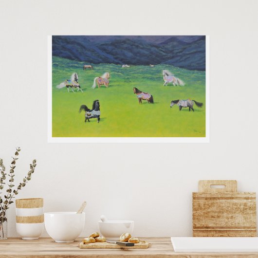 Karussellrente Poster (Küche)