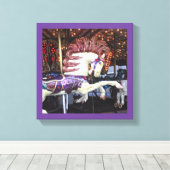 Karussellserie 12 leinwanddruck (Insitu (Holzboden))