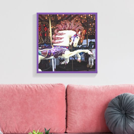 Karussellserie 12 leinwanddruck (Insitu (Wohnzimmer))