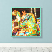 Karussellserie 34 leinwanddruck (Insitu (Holzboden))