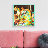 Karussellserie 34 leinwanddruck (Insitu (Wohnzimmer))