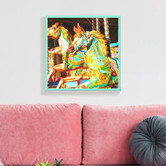 Karussellserie 34 leinwanddruck (Insitu (Wohnzimmer))