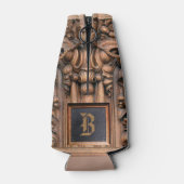 Karvellholz Monogramm Flasche Cooler Flaschenkühler (Rückseite)