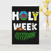 Karwoche Palmsonntag Gründonnerstag Karfreitag Karte (Gelbe Blume)