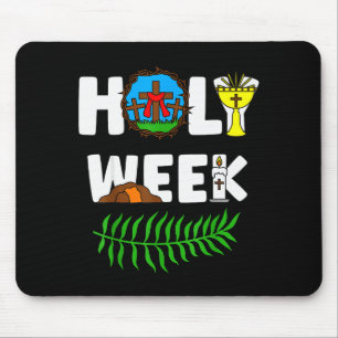 Karwoche Palmsonntag Gründonnerstag Karfreitag Mousepad