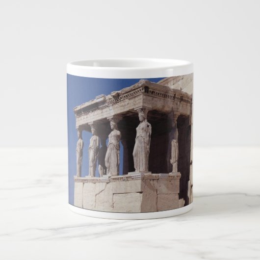 Karyatiden Jumbo-Tasse (Vorderseite)