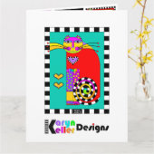 Karyn Keller Designs Beispielkarte Karte (Gelbe Blume)