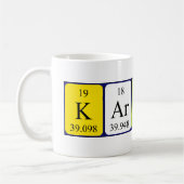 Karynna Periodenname Tasse (Links)