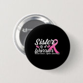 Karzinerkämpfer-Erkennungsisterin eines Kriegers Button (Vorne & Hinten)
