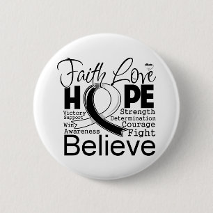 Karzinoider Krebs-typografische Button