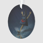 Kasa Obake Japanischer Regenschirm Ghost Rainy Day Ornament (Vorderseite)