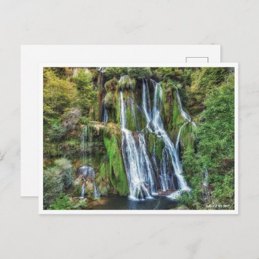 Kasacade Postkarte (Vorne/Hinten)