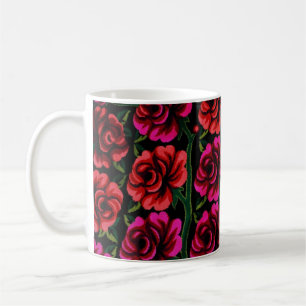 Kasachischer Blumen-Teppich Kaffeetasse