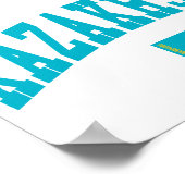 kasachischer Stil Poster (Ecke)