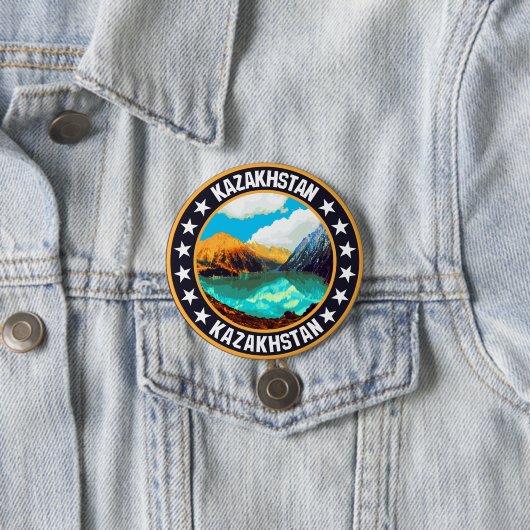 Kasachstan Button (Beispiel)