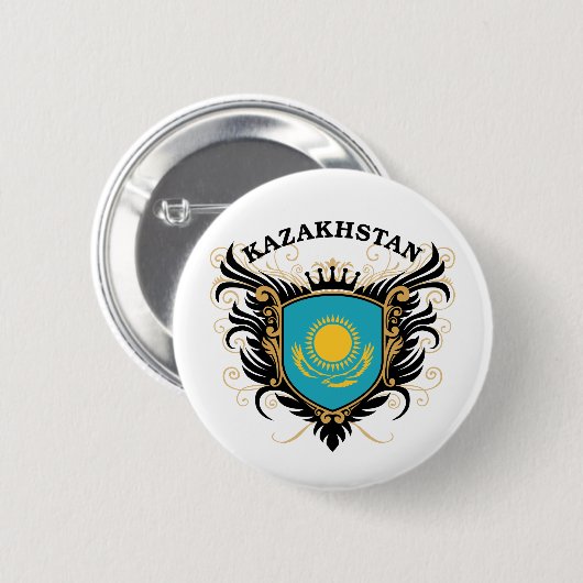 Kasachstan Button (Vorne & Hinten)