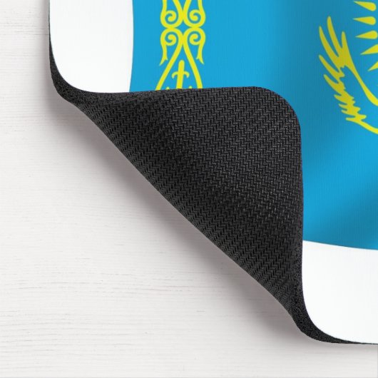 Kasachstan Flag Mousepad (Ecke)