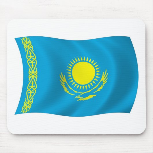 Kasachstan Flag Mousepad (Vorne)