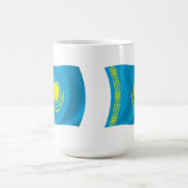 Kasachstan Flag-Tasse Kaffeetasse (Mittel)
