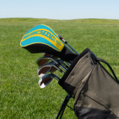 Kasachstan Flagge Gorgetic Patriotic Golf Headcover (In SItu)