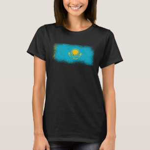 Kasachstan Flagge Kasachstan T-Shirt