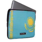 Kasachstan-Flagge Laptopschutzhülle (Vorne Rechts)