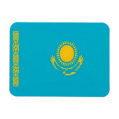 Kasachstan - Flagge - Magnet (Horizontal)
