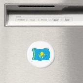 Kasachstan-Flagge-Magnet Magnet (In Situ (Geschirrspüler))