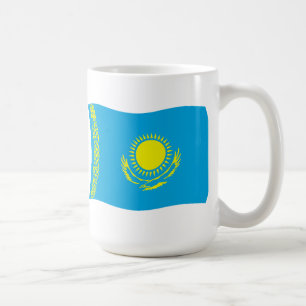 Kasachstan-Flagge-Tasse Kaffeetasse