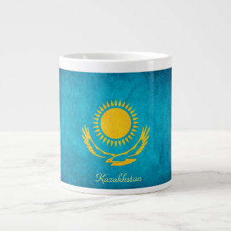 Kasachstan-Flaggen-Tasse Jumbo-Tasse