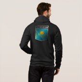 Kasachstan Hoodie (Schwarz voll)