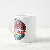Kasachstan - Kanadisches Treuhandflagge Kaffeetasse (Vorderseite Links)