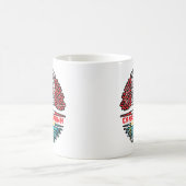 Kasachstan - Kanadisches Treuhandflagge Kaffeetasse (Mittel)